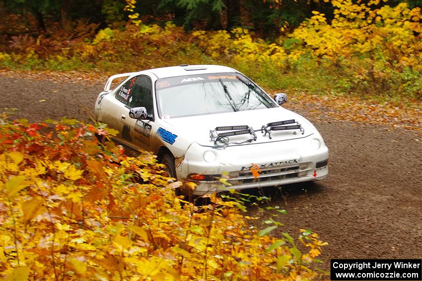 Alex Ramos / Sarah Freeze Acura Integra on SS3, Bob Lake I.