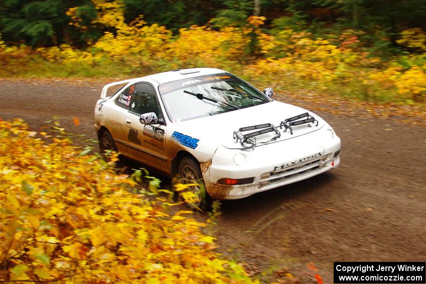 Alex Ramos / Sarah Freeze Acura Integra on SS3, Bob Lake I.