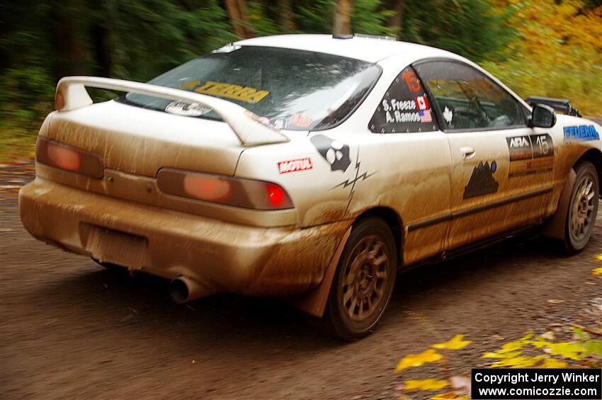 Alex Ramos / Sarah Freeze Acura Integra on SS3, Bob Lake I.