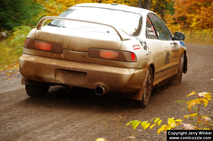 Alex Ramos / Sarah Freeze Acura Integra on SS3, Bob Lake I.