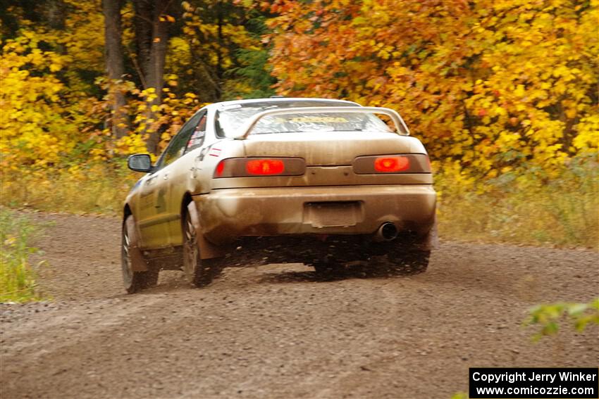 Alex Ramos / Sarah Freeze Acura Integra on SS3, Bob Lake I.