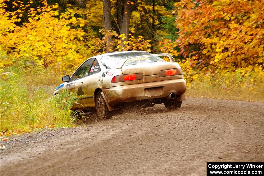 Alex Ramos / Sarah Freeze Acura Integra on SS3, Bob Lake I.