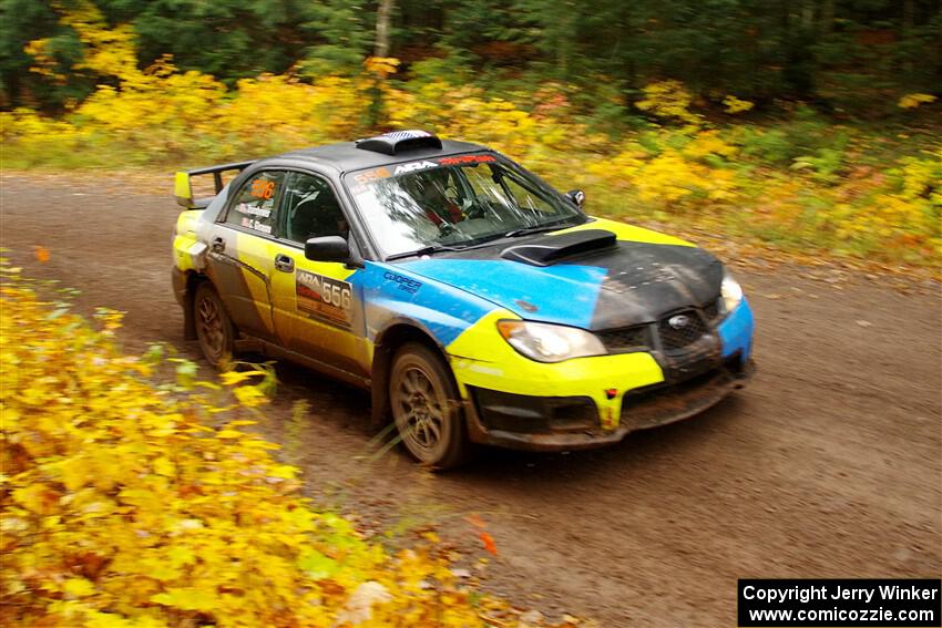 Colin Gleason / Quinn Trumbower Subaru Impreza 2.5RS on SS3, Bob Lake I.