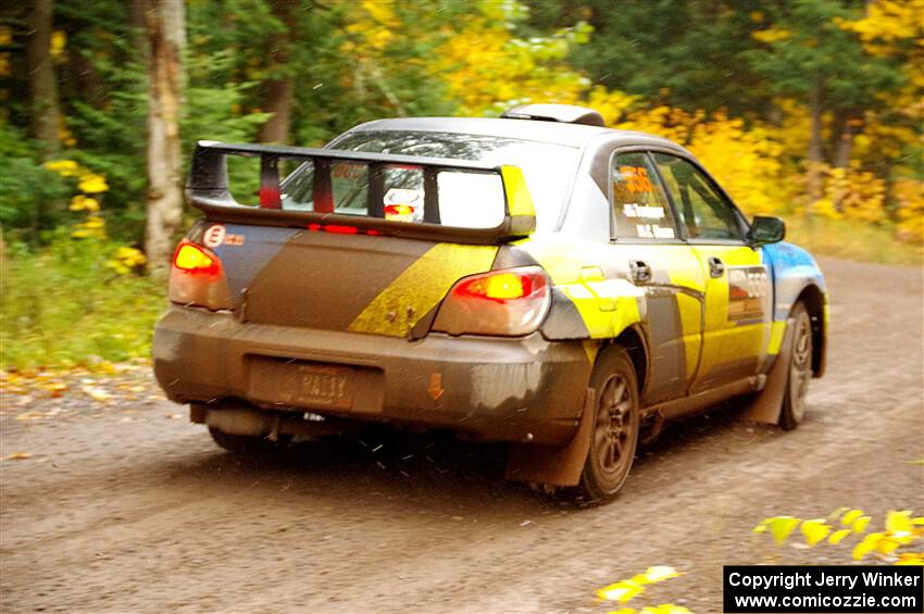 Colin Gleason / Quinn Trumbower Subaru Impreza 2.5RS on SS3, Bob Lake I.