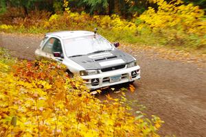 Aidan Hicks / John Hicks Subaru Impreza Wagon on SS3, Bob Lake I.