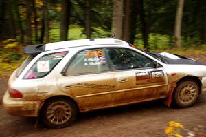 Aidan Hicks / John Hicks Subaru Impreza Wagon on SS3, Bob Lake I.