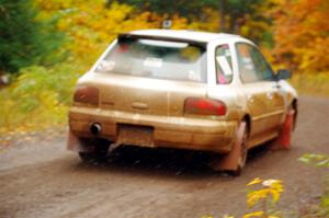 Aidan Hicks / John Hicks Subaru Impreza Wagon on SS3, Bob Lake I.