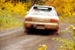 Aidan Hicks / John Hicks Subaru Impreza Wagon on SS3, Bob Lake I.