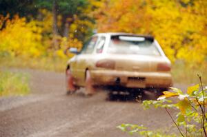 Aidan Hicks / John Hicks Subaru Impreza Wagon on SS3, Bob Lake I.