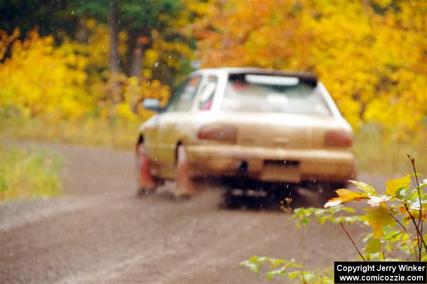 Aidan Hicks / John Hicks Subaru Impreza Wagon on SS3, Bob Lake I.