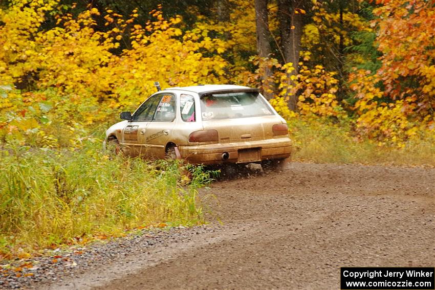 Aidan Hicks / John Hicks Subaru Impreza Wagon on SS3, Bob Lake I.