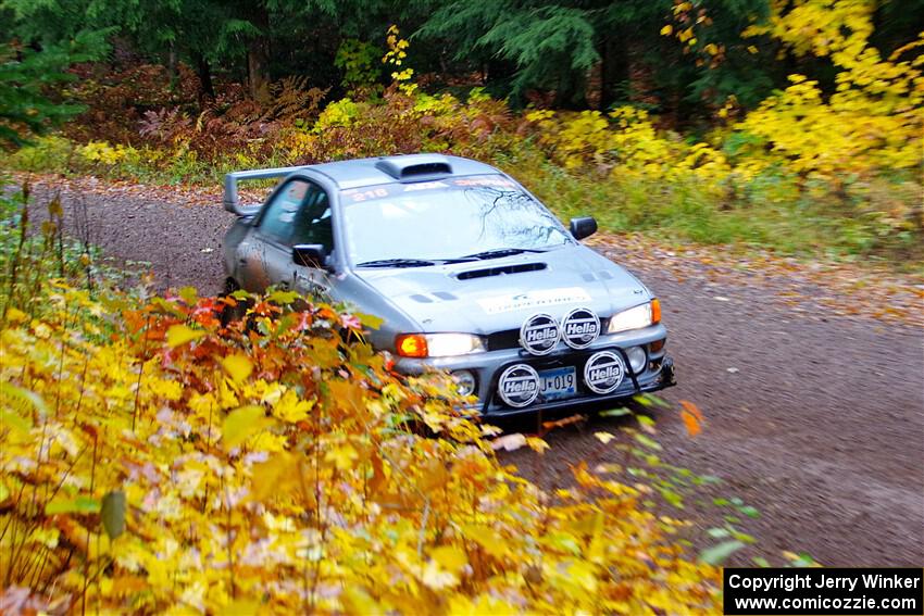 Nick Morris / Josh Kemp Subaru Impreza on SS3, Bob Lake I.