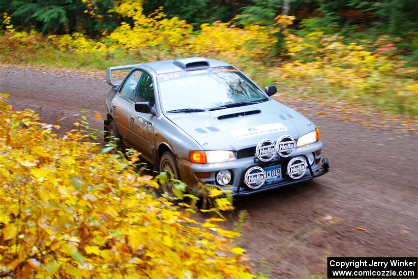 Nick Morris / Josh Kemp Subaru Impreza on SS3, Bob Lake I.