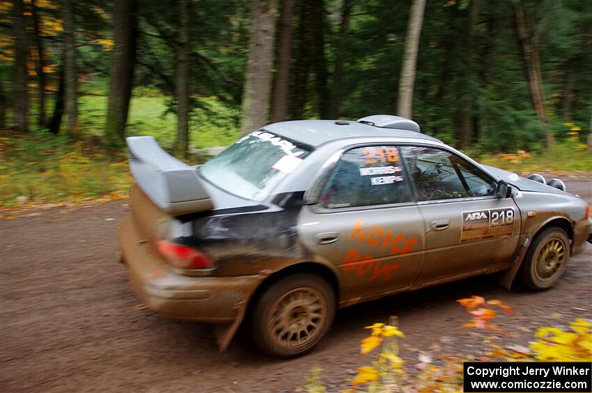 Nick Morris / Josh Kemp Subaru Impreza on SS3, Bob Lake I.