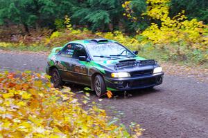 Carlos Neto / Fabio Costa Subaru 2.5RS on SS3, Bob Lake I.