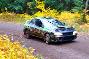 Carlos Neto / Fabio Costa Subaru 2.5RS on SS3, Bob Lake I.