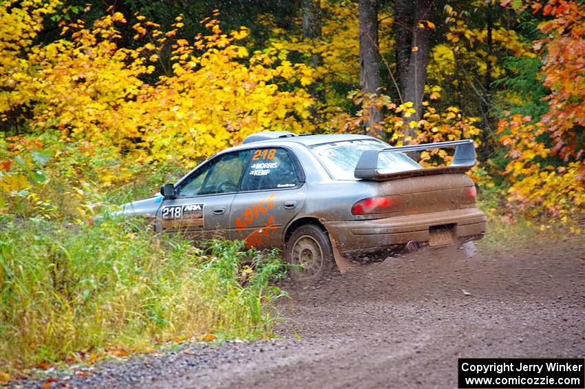 Nick Morris / Josh Kemp Subaru Impreza on SS3, Bob Lake I.