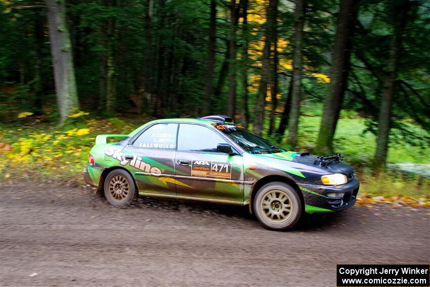 Carlos Neto / Fabio Costa Subaru 2.5RS on SS3, Bob Lake I.