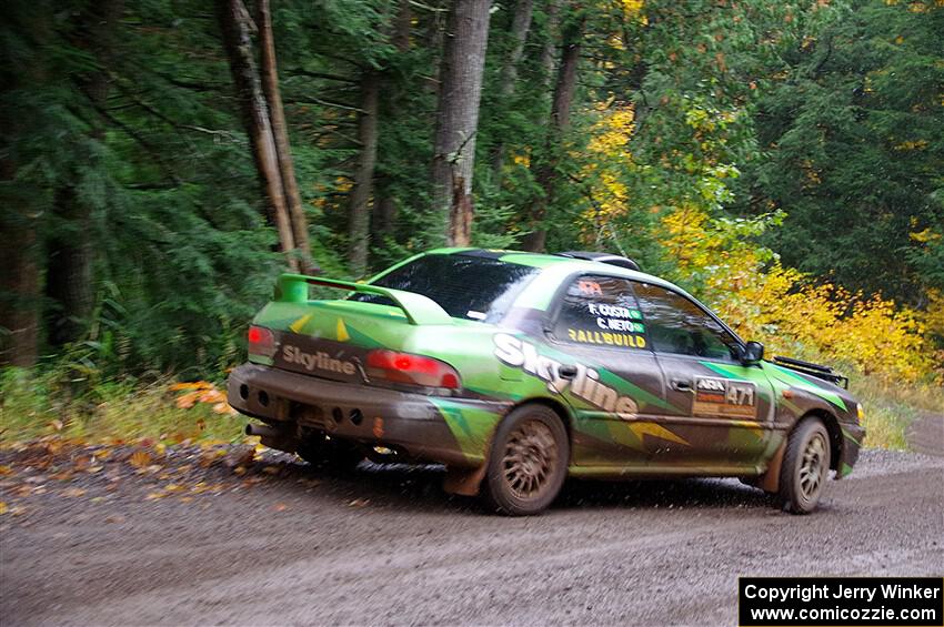 Carlos Neto / Fabio Costa Subaru 2.5RS on SS3, Bob Lake I.