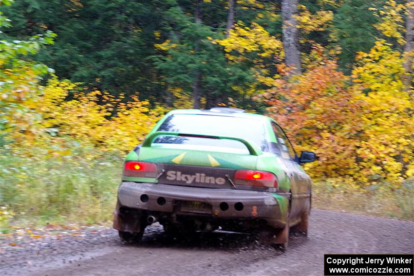 Carlos Neto / Fabio Costa Subaru 2.5RS on SS3, Bob Lake I.