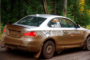 Mike Cadwell / Jimmy Veatch BMW 135i on SS3, Bob Lake I.