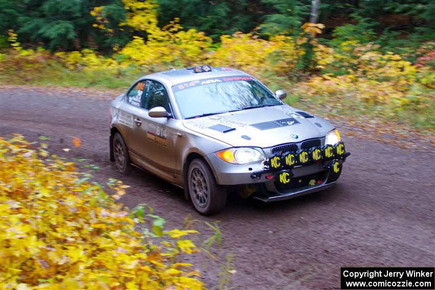 Mike Cadwell / Jimmy Veatch BMW 135i on SS3, Bob Lake I.