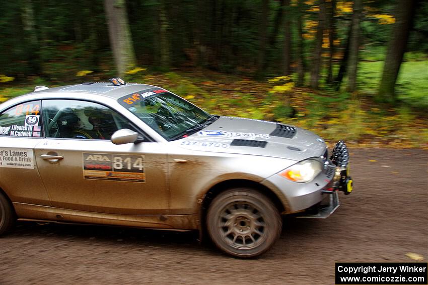 Mike Cadwell / Jimmy Veatch BMW 135i on SS3, Bob Lake I.