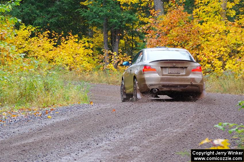 Mike Cadwell / Jimmy Veatch BMW 135i on SS3, Bob Lake I.