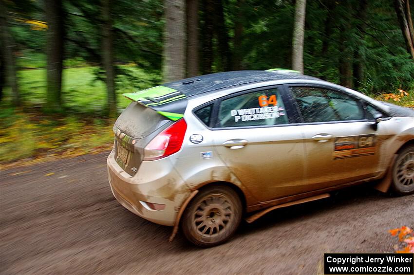 Paul Dickinson / Dylan Whittaker Ford Fiesta on SS3, Bob Lake I.