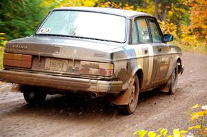 Adam Brock / Justin Brock Volvo 244 on SS3, Bob Lake I.