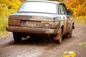 Adam Brock / Justin Brock Volvo 244 on SS3, Bob Lake I.