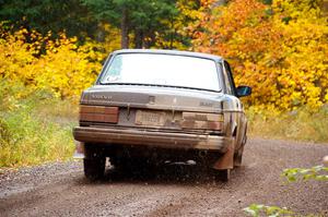 Adam Brock / Justin Brock Volvo 244 on SS3, Bob Lake I.