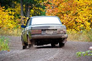 Adam Brock / Justin Brock Volvo 244 on SS3, Bob Lake I.