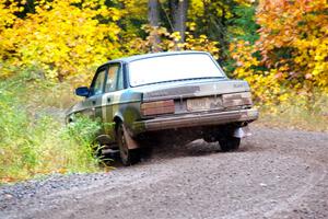 Adam Brock / Justin Brock Volvo 244 on SS3, Bob Lake I.