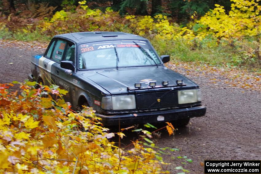 Adam Brock / Justin Brock Volvo 244 on SS3, Bob Lake I.