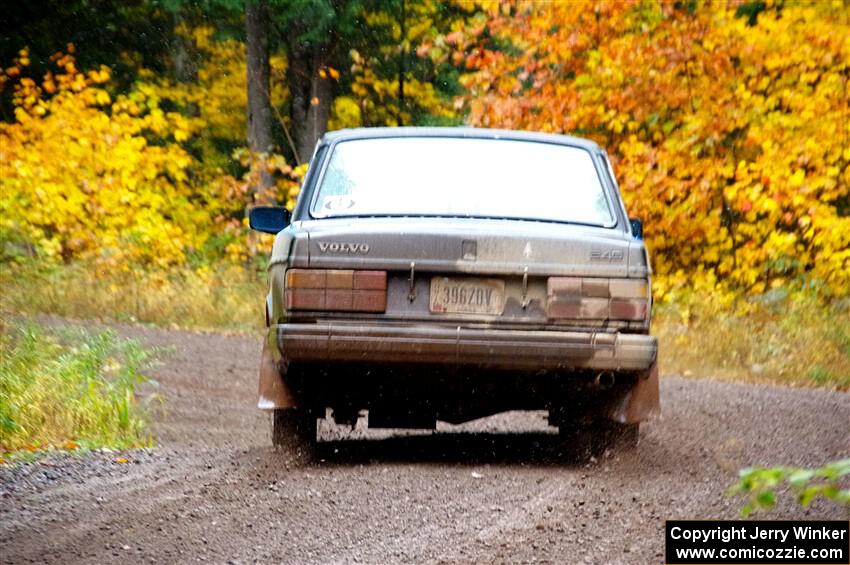 Adam Brock / Justin Brock Volvo 244 on SS3, Bob Lake I.