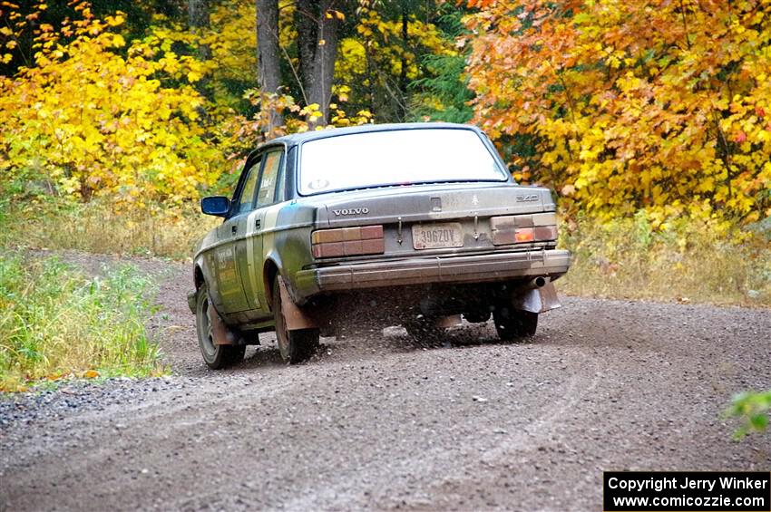 Adam Brock / Justin Brock Volvo 244 on SS3, Bob Lake I.