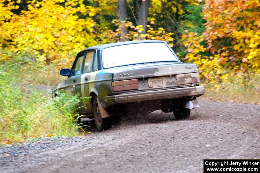 Adam Brock / Justin Brock Volvo 244 on SS3, Bob Lake I.