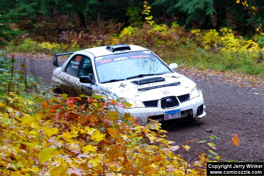 Pete Schaefer / Kevin Dobrowolski Subaru Impreza 2.5i on SS3, Bob Lake I.