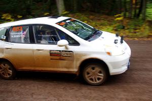 Nick Bukky / Dustin Yarborough Honda Fit on SS3, Bob Lake I.