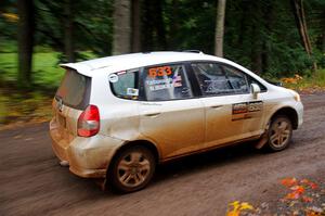 Nick Bukky / Dustin Yarborough Honda Fit on SS3, Bob Lake I.