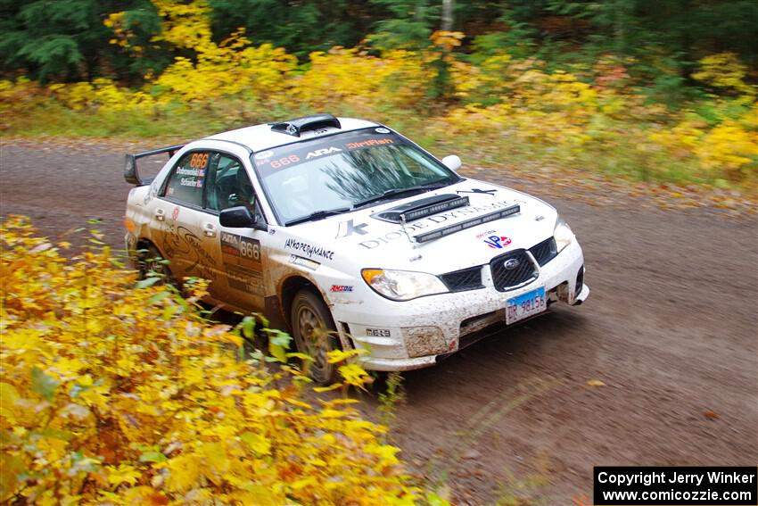 Pete Schaefer / Kevin Dobrowolski Subaru Impreza 2.5i on SS3, Bob Lake I.