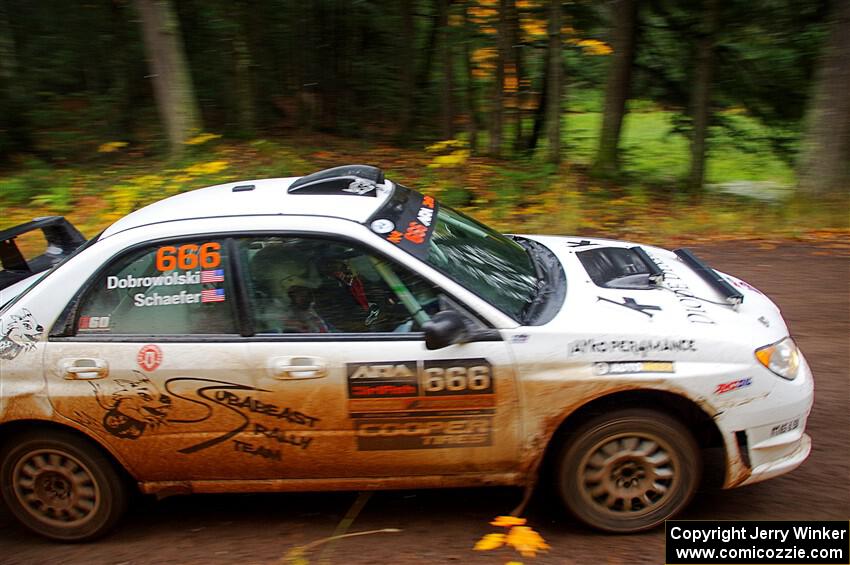 Pete Schaefer / Kevin Dobrowolski Subaru Impreza 2.5i on SS3, Bob Lake I.