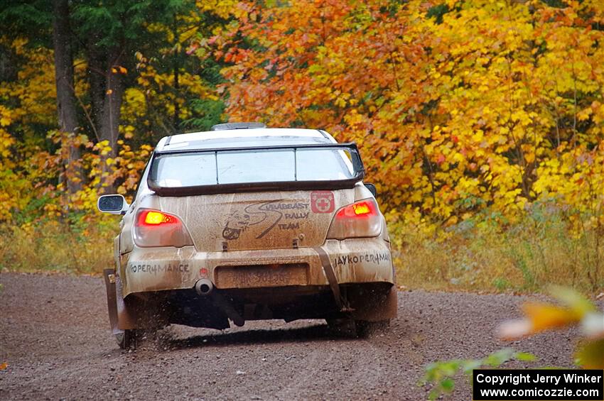 Pete Schaefer / Kevin Dobrowolski Subaru Impreza 2.5i on SS3, Bob Lake I.