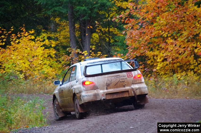 Pete Schaefer / Kevin Dobrowolski Subaru Impreza 2.5i on SS3, Bob Lake I.