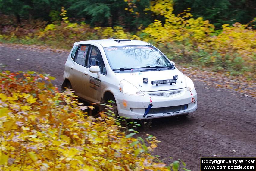 Nick Bukky / Dustin Yarborough Honda Fit on SS3, Bob Lake I.