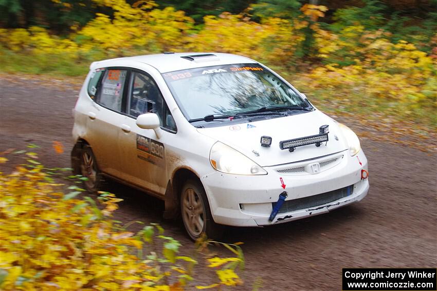 Nick Bukky / Dustin Yarborough Honda Fit on SS3, Bob Lake I.