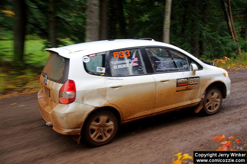 Nick Bukky / Dustin Yarborough Honda Fit on SS3, Bob Lake I.