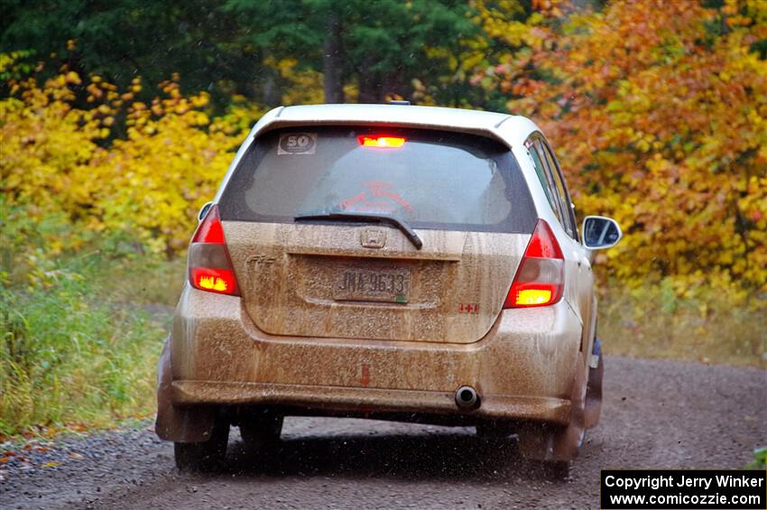 Nick Bukky / Dustin Yarborough Honda Fit on SS3, Bob Lake I.