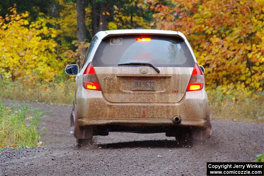 Nick Bukky / Dustin Yarborough Honda Fit on SS3, Bob Lake I.